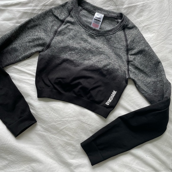 Gymshark Adapt Cropped Ombré Seamless Long sleeve - Picture 2 of 3